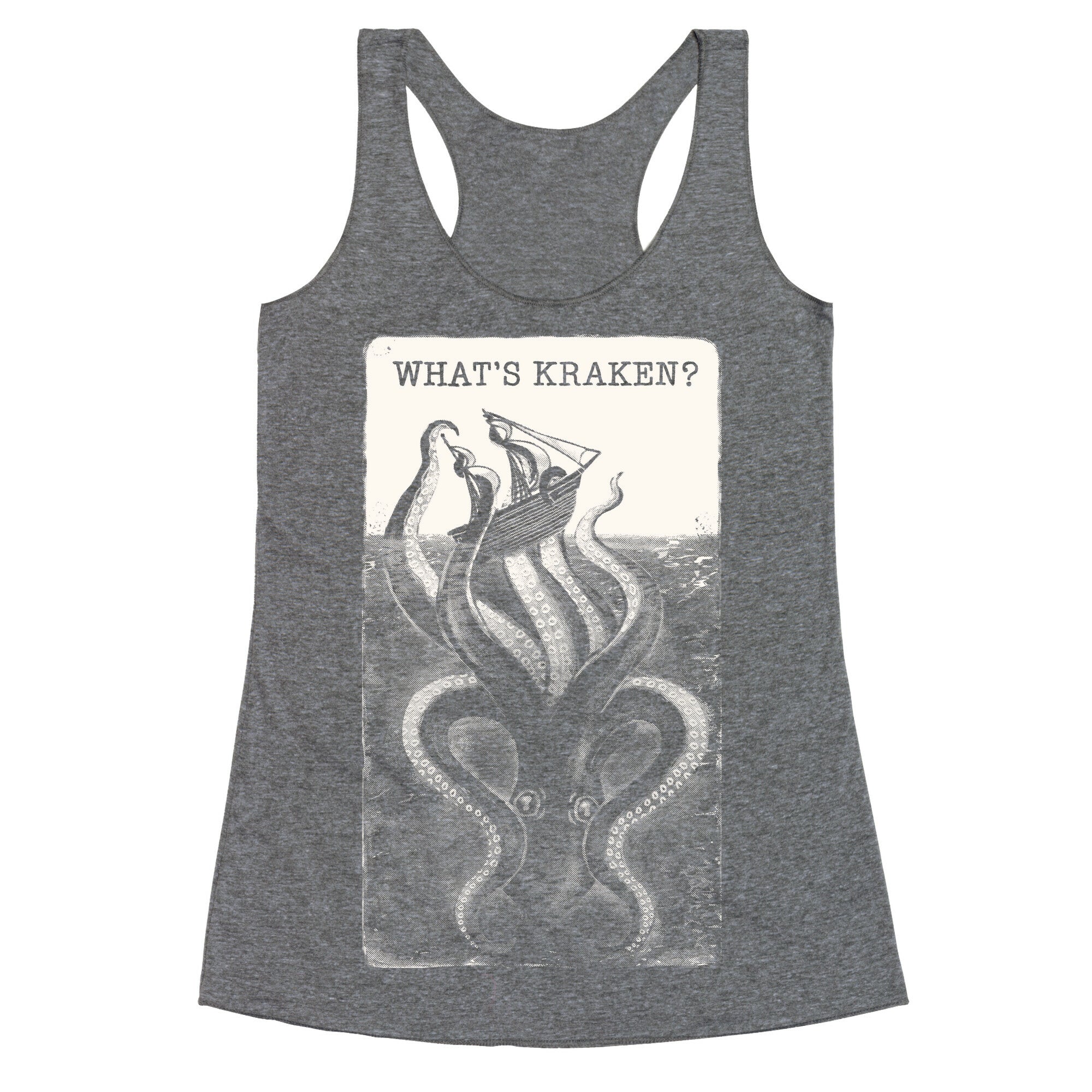 What's Kraken? Racerback Tank
